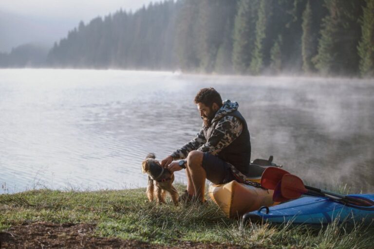A Guide To Kayaking With Your Dog Riverbend By The Bridge
